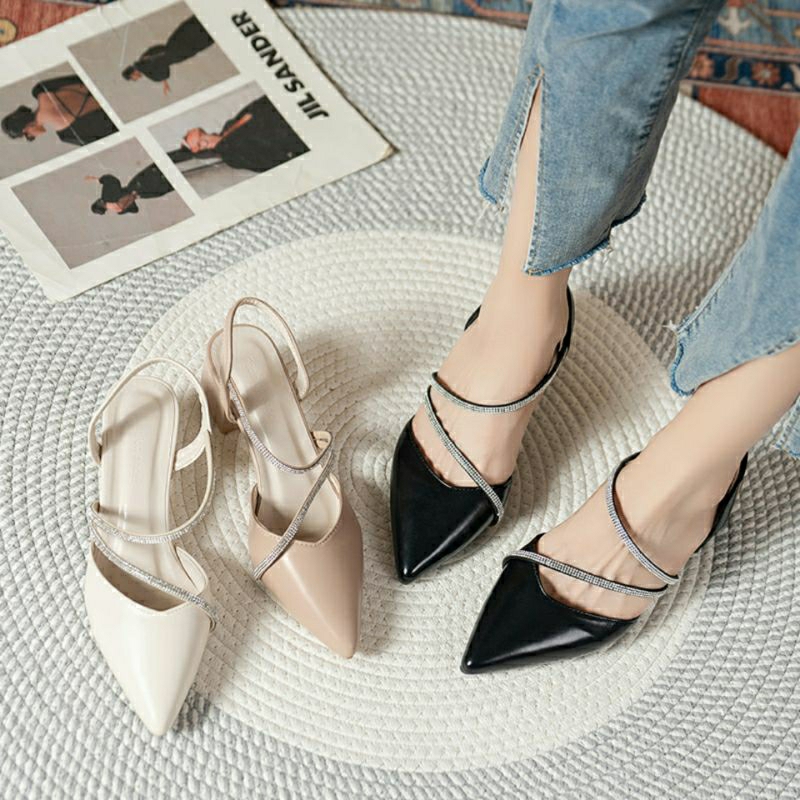 MYKUTSU Rivera Women Midi Heels (Plus Size 34-45)