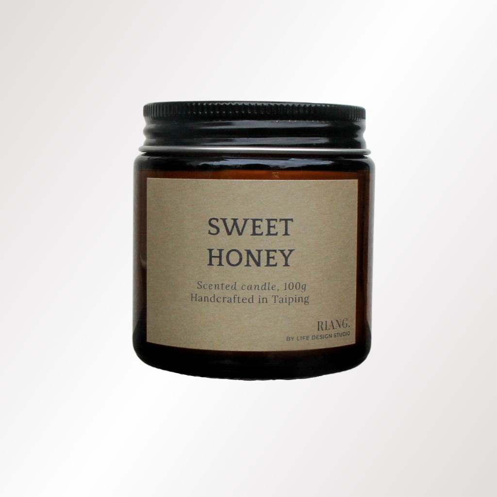 Sweet Honey Amber Jar Candle