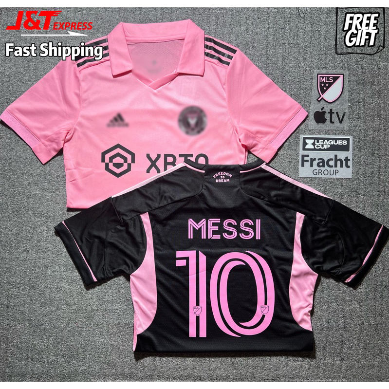 *Player Issue* Messi Jersey miami Pink Inter Miami Home Jersey Messi Football Jersey Player Issue Player Edition