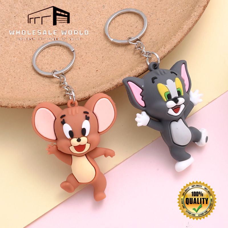 [Wholesale World] High Quality T & J Keychain / Handbag Pendants / Free Gift / Souvenirs / Decoration / Toys Kid