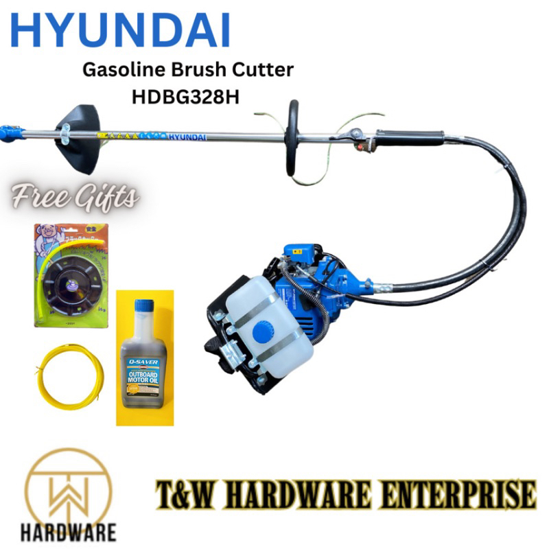 HYUNDAI HDBG328H Gasoline Brush Cutter Backpack Brush Cutter Garden Tools Mesin Potong Rumput