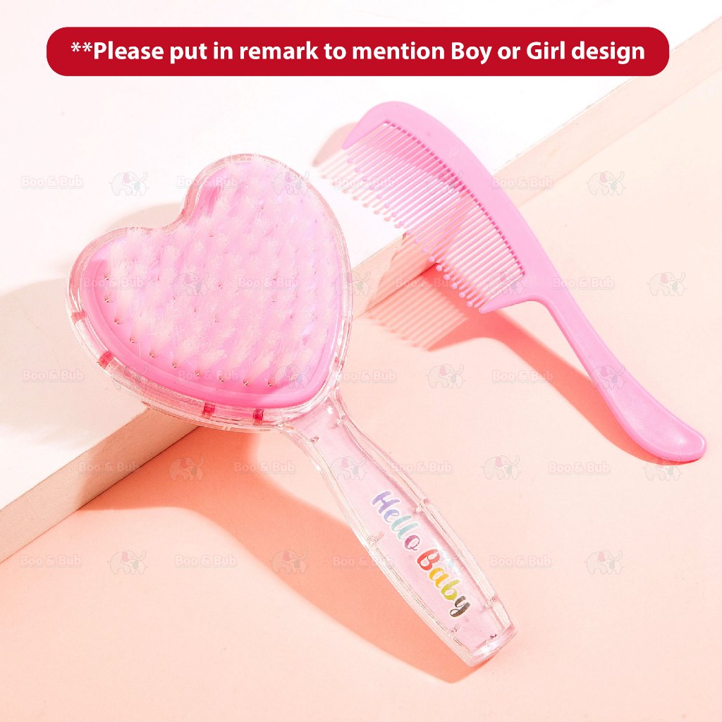 🐘Boo&Bub🐘 Squishy Gel Comb | Stress Relieve soft baby kid girl hair ...