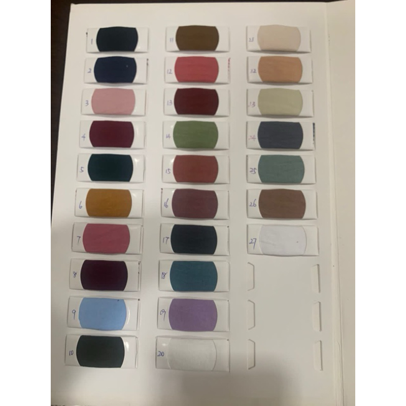 Moscrepe plain open meter new korea…*kain potong**