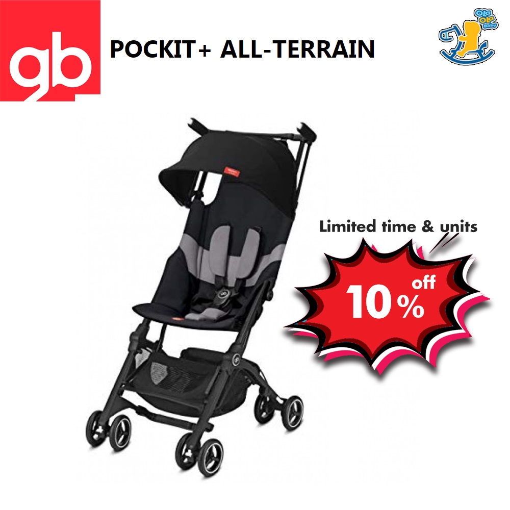 gb Pockit plus All Terrain Cabin Size Stroller