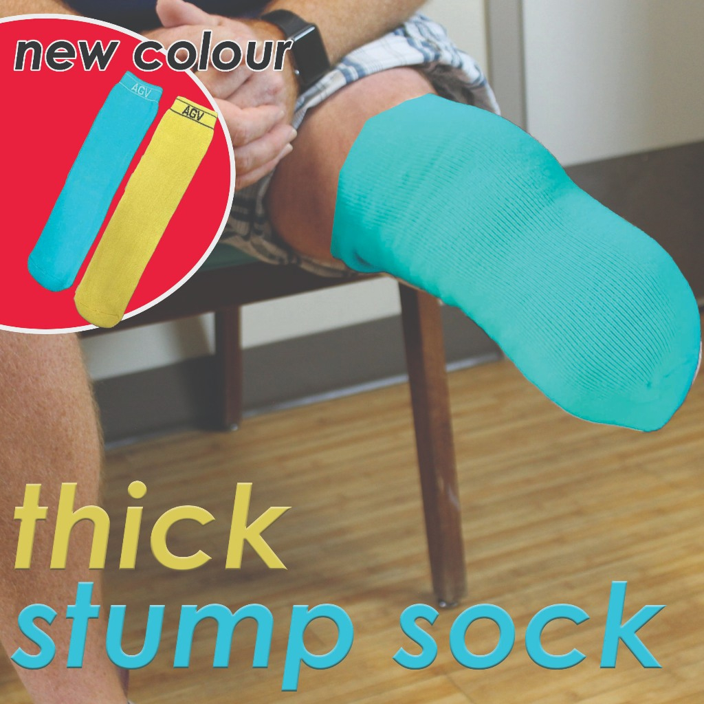 Stoking tebal Kaki Palsu GRADE AAA (Prosthetic thick stump sock) Per Unit