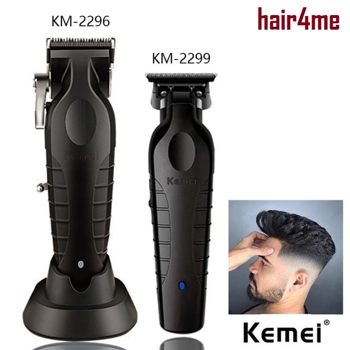 Kemei KM 2296 2299 2500mah Lithium Battery Adjustable Professional Rechargeable Hair Trimmer