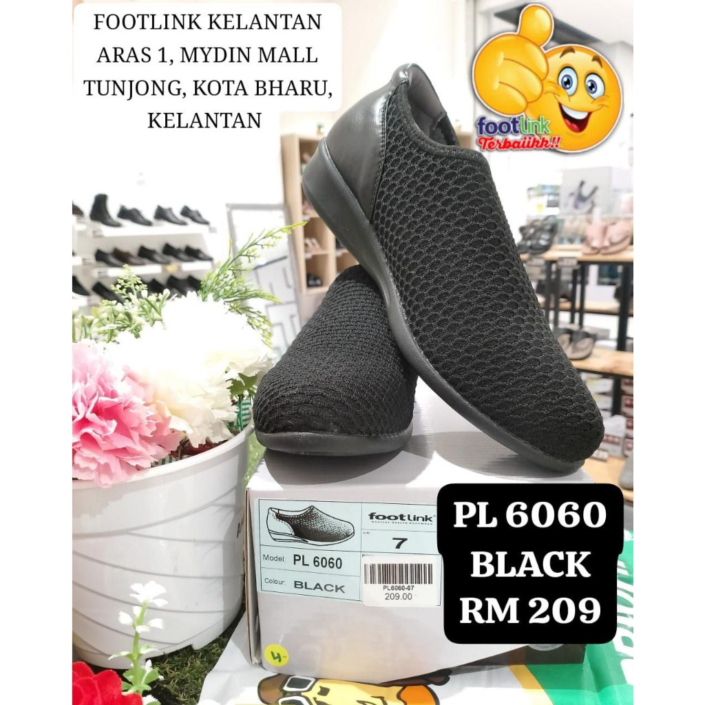 FOOTLINK MEDICAL FOOTWEAR / SHOES LADY / Urban Series / kasut wanita / PL 6060