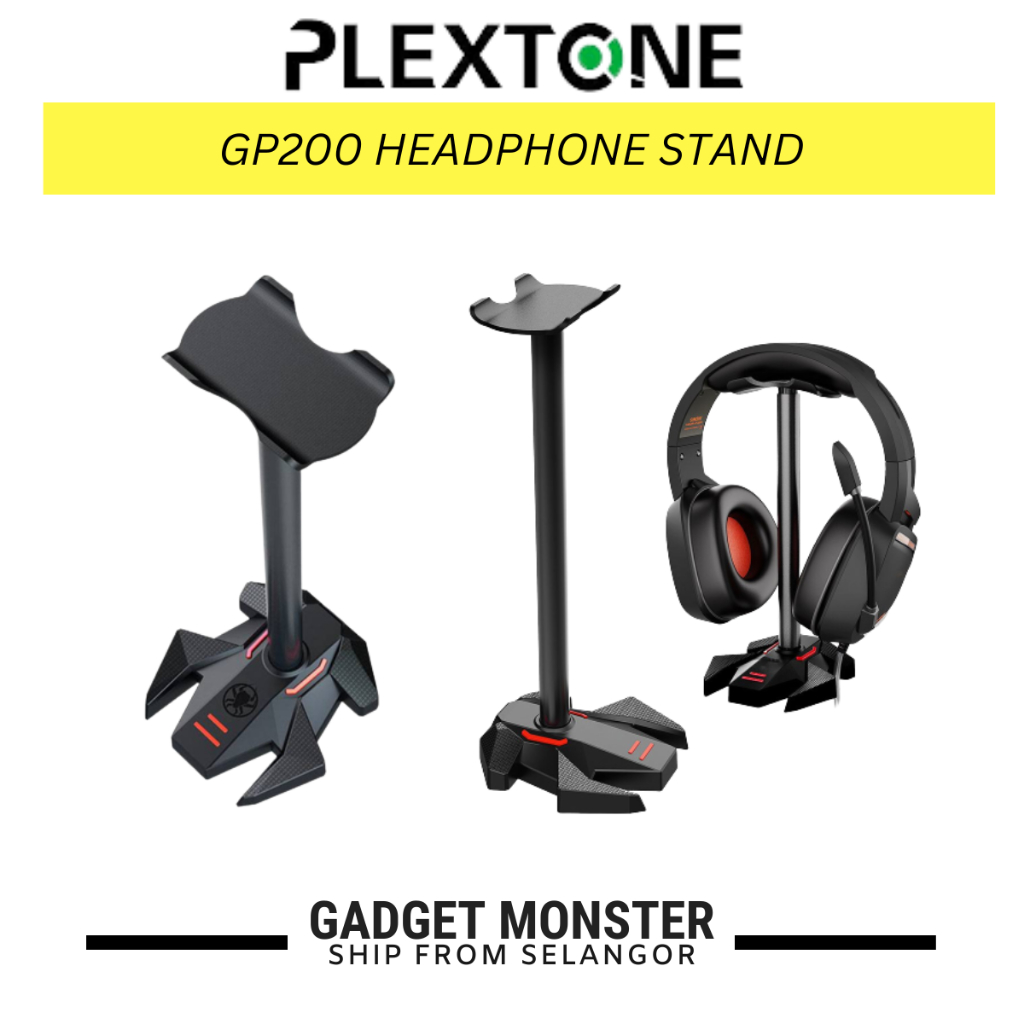 Plextone GP200 Headset Holder Stand Bracket Rock Steady Gaming Headphone Stand G800 PC780