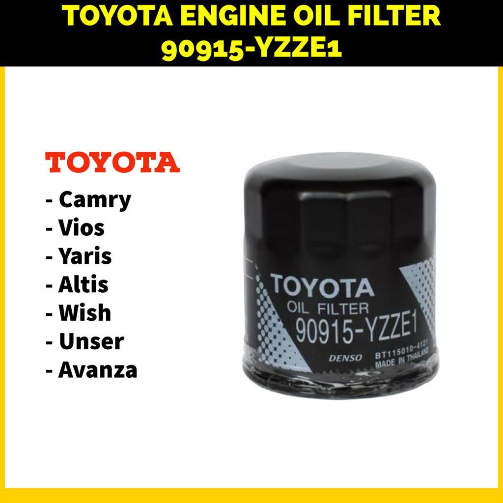 TOYOTA 90915-YZZE1 / 90915-YZZN2 PENAPIS MINYAK - TOYOTA CAMRY/ VIOS/ WISH/ AVANZA/ UNSER/ YARIS/ ALTIS  OIL FILTER