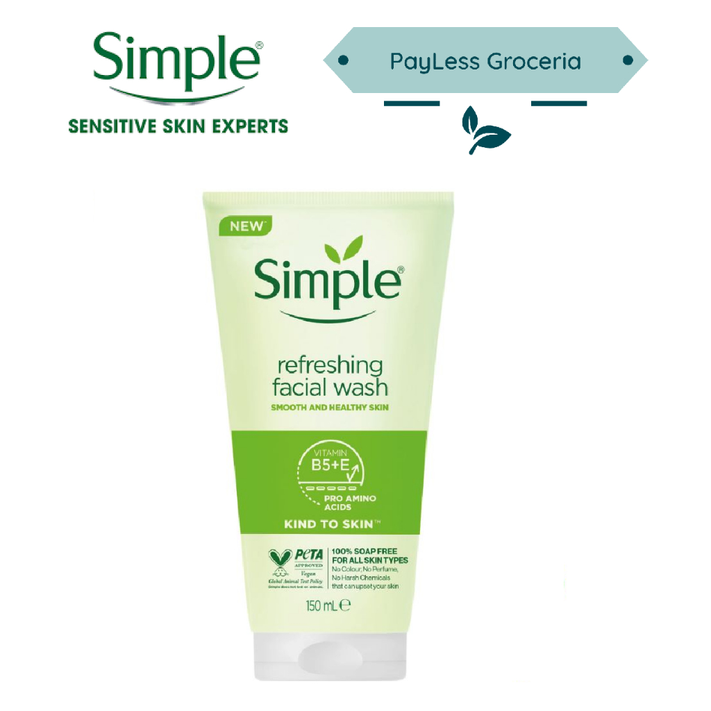 Simple Refreshing Facial Wash Gel 150ml