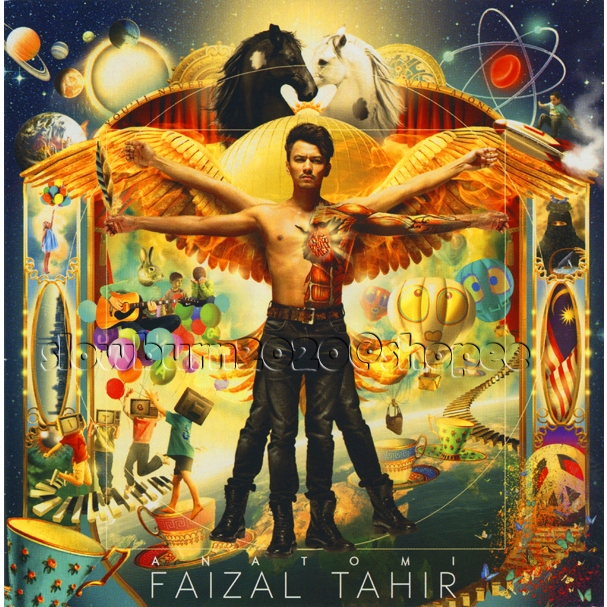 CD Faizal Tahir Anatomi with Siti Nurhaliza Sonaone Joe Flizzow Altimet | Album CDR