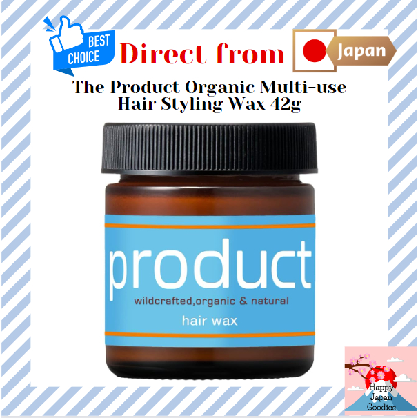 [Direct from JAPAN] The Product Organic Multi-use Hair Styling Wax 42g