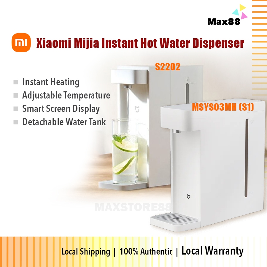 Xiaomi Mijia Instant Hot Water Dispenser Adjustable Water Temperature by 1°C Self cleaning mode(2.5L) S2202