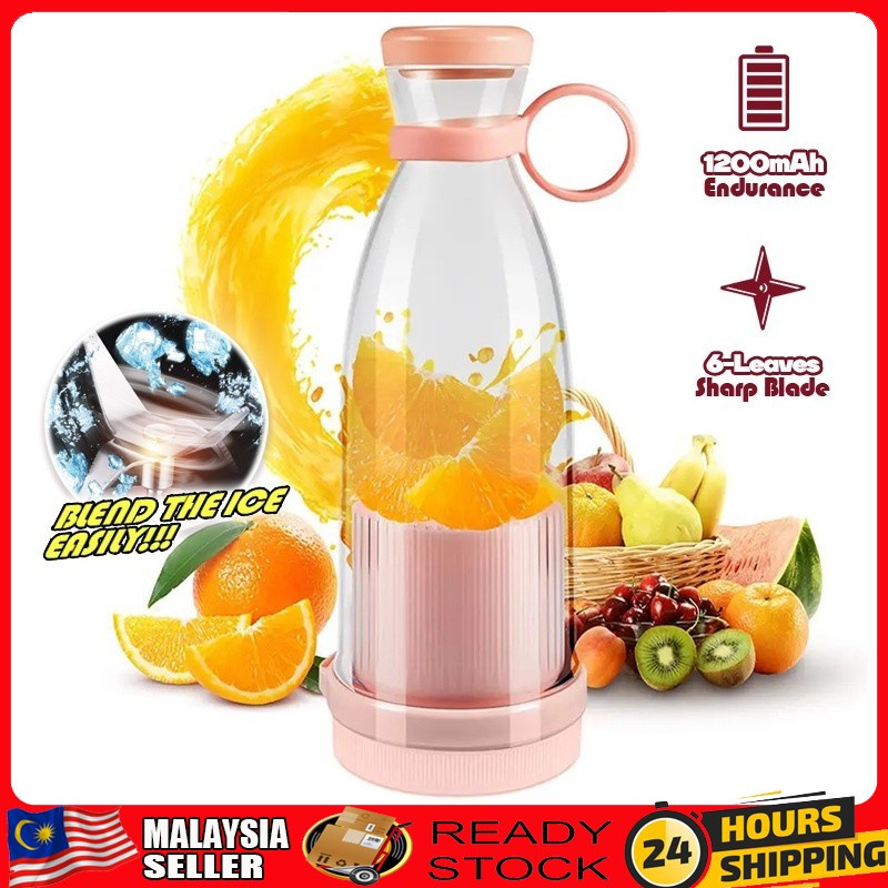 SUPER MULTI-FUNCTION BOTTLE BLENDER High-speed Ice Blender Jus Fruit Mixers Milk Shake Blender Juicer 果汁机榨汁机