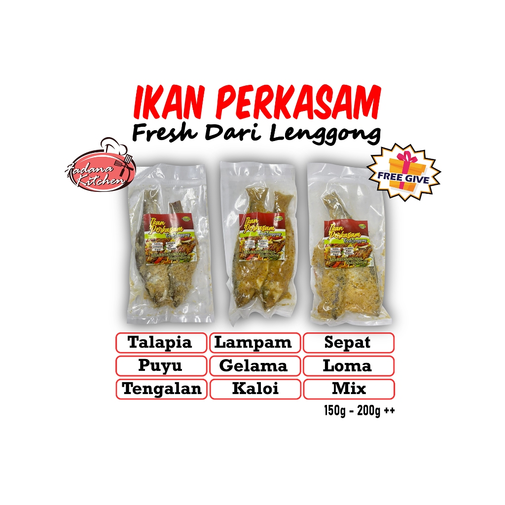 Ikan pekasam perak kedah loma masam lenggong dried fish sultan sungai hakak maneh shazam patin perkasam maksu utara peka
