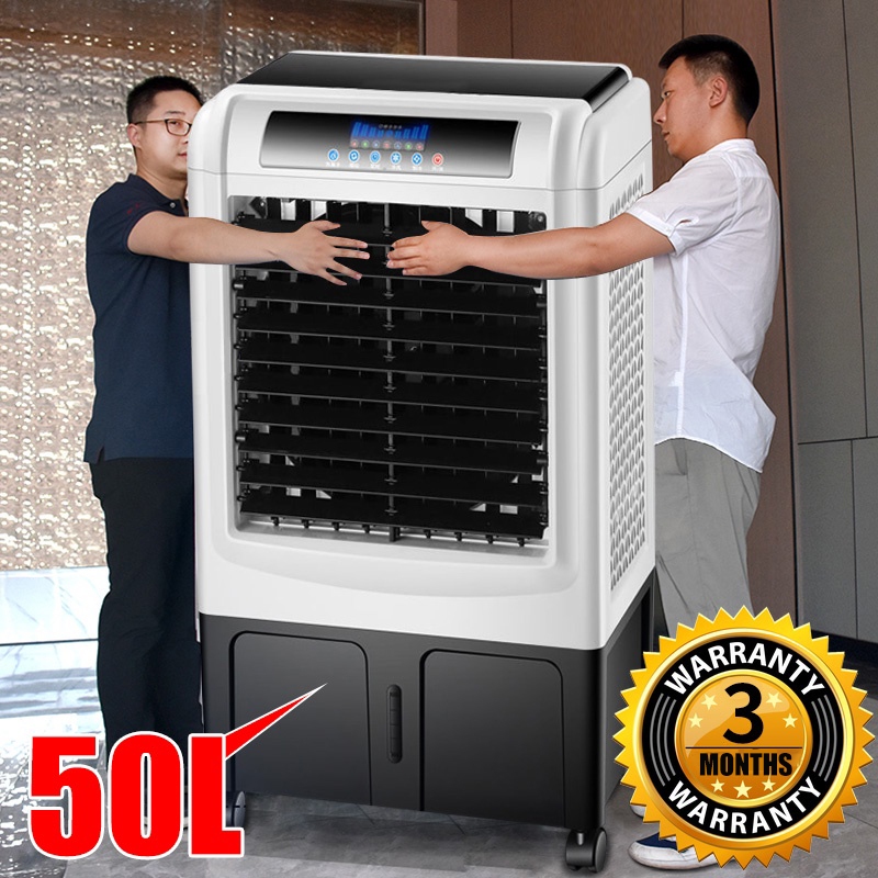 RegeMoudal 50L Air Cooler Mobile Portable Air Conditioner with Remote Control - COD