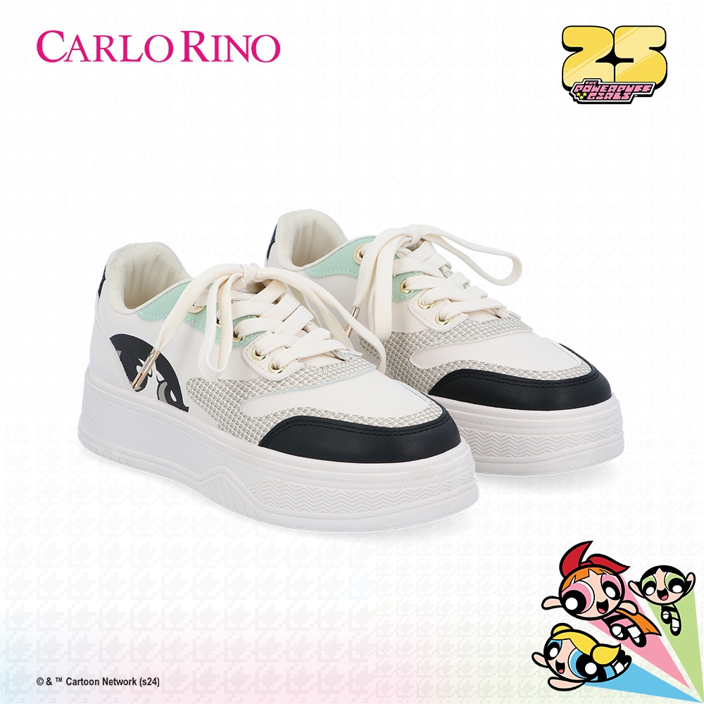 Carlo Rino Power Puff Sneakers - Green