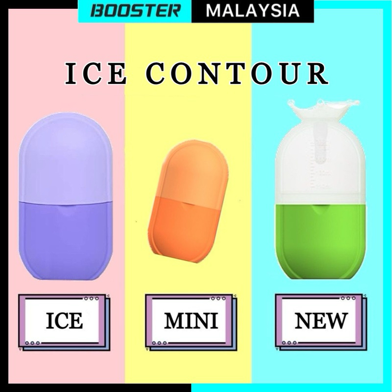 [ICE]Ice Massage Face Contour Cooling Capsule Beauty Roller Tool Face Icing Cold Therapy for Muscle Redness Bruises Use