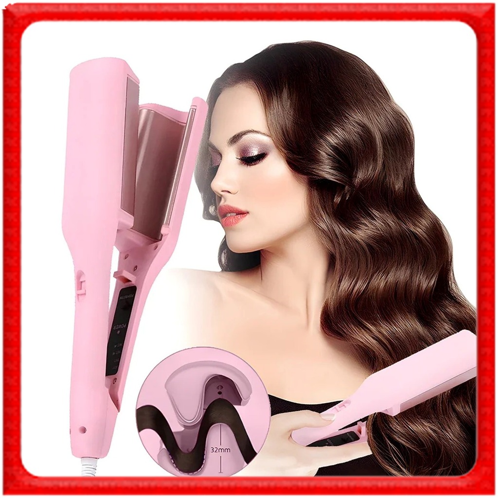 2024⭐ 32MM V style Hair Curler Hair Styling Tools Curly Hair Iron Roller Curl Curling Hair Curler Iron 卷发棒 卷发筒 卷发器 卷发棒自动