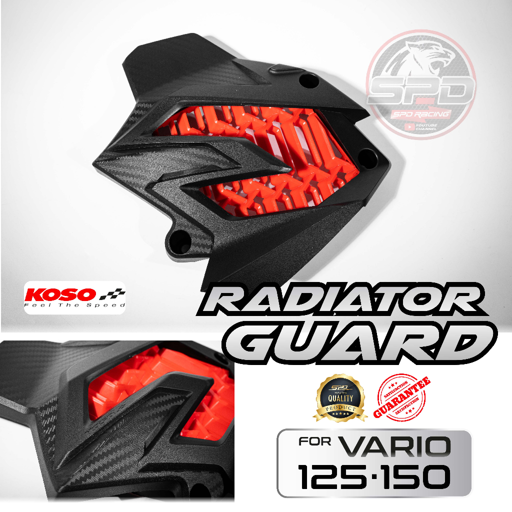 KOSO Radiator cover for Honda Vario 125/150