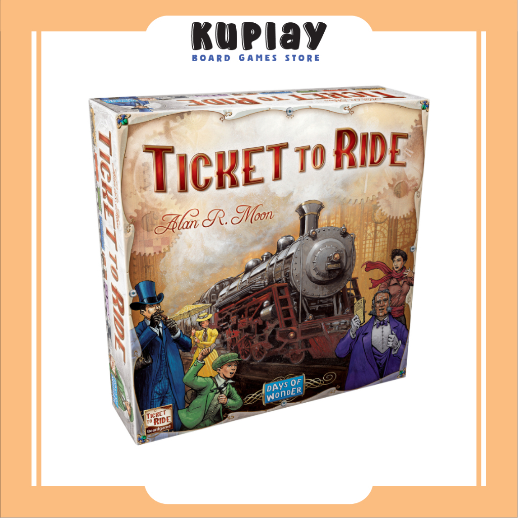 Ticket to Ride Board Game (Original) Train Game | made by Days of Wonder