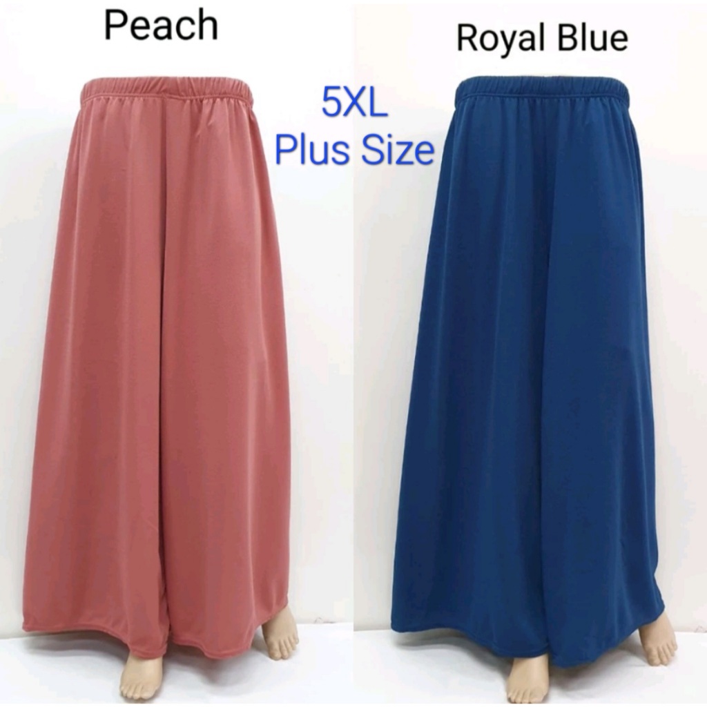 [Harga Borong] Seluar Panjang Palazo Plus Size