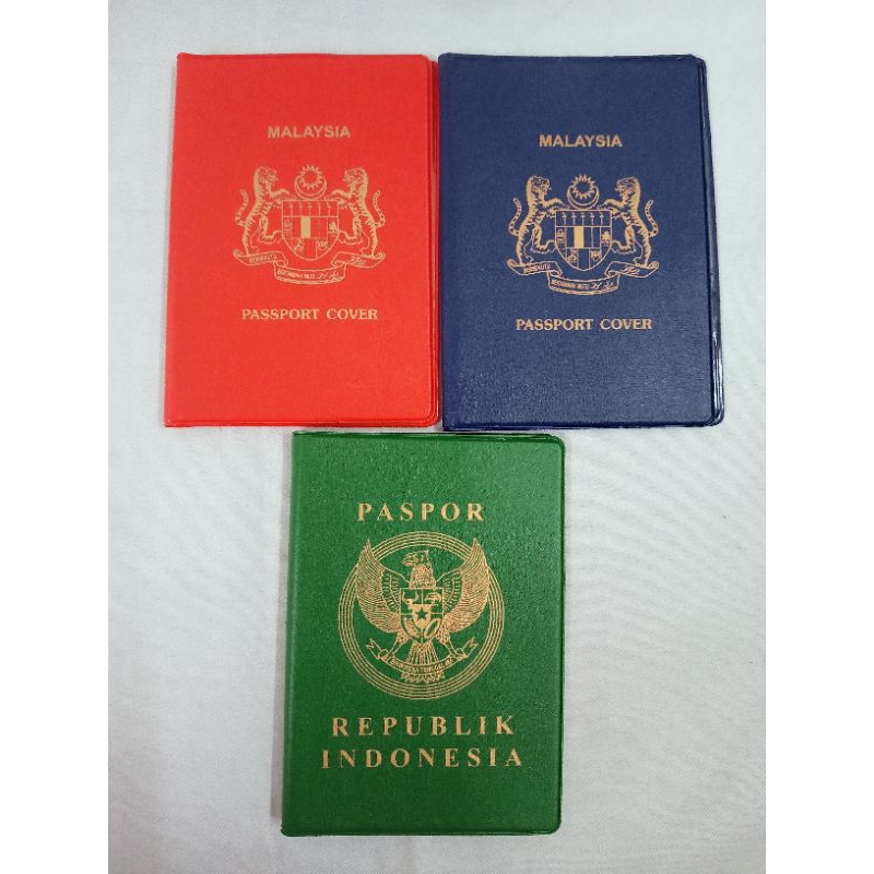 [[PASSPORT COVER]] Malaysai /Bangladesh/Indonesia Passport Cover‍♂️‍Men Women Passport Holder Faux Leather Travel