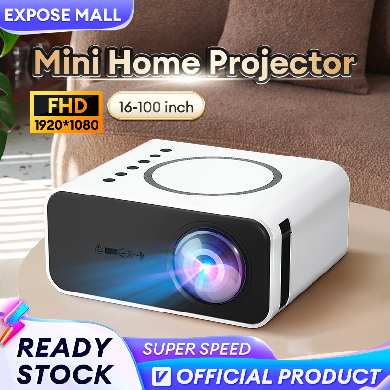 Projector Mini Projector 4K Portable Projector Connect Laptop For Phone Small Projector Home Theater YT300 投影仪