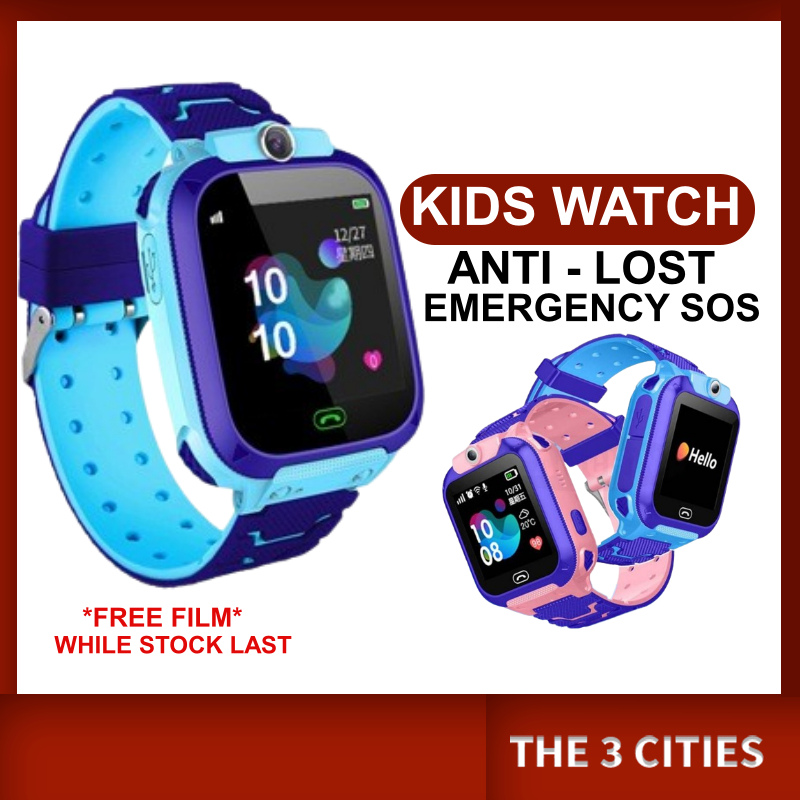 [FREE PROTECTOR] Q12 / Q19 Kids Smartwatch With Camera Jam Pintar Kanak-kanak Anti-Lost Kids Smart Watch Waterproof