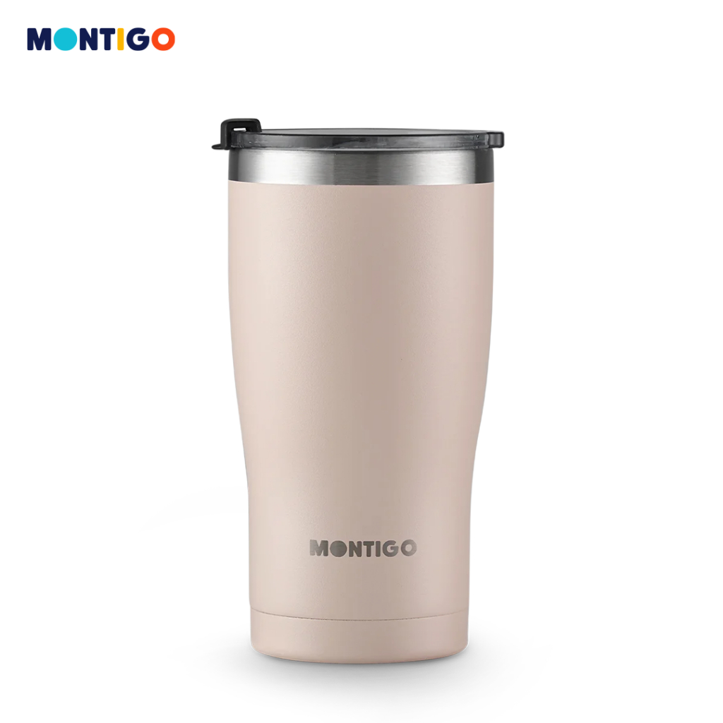 Montigo Pastel Knight's Tumbler (590ml/20oz) - Durable Stainless Steel Temperature Retention, Spillproof