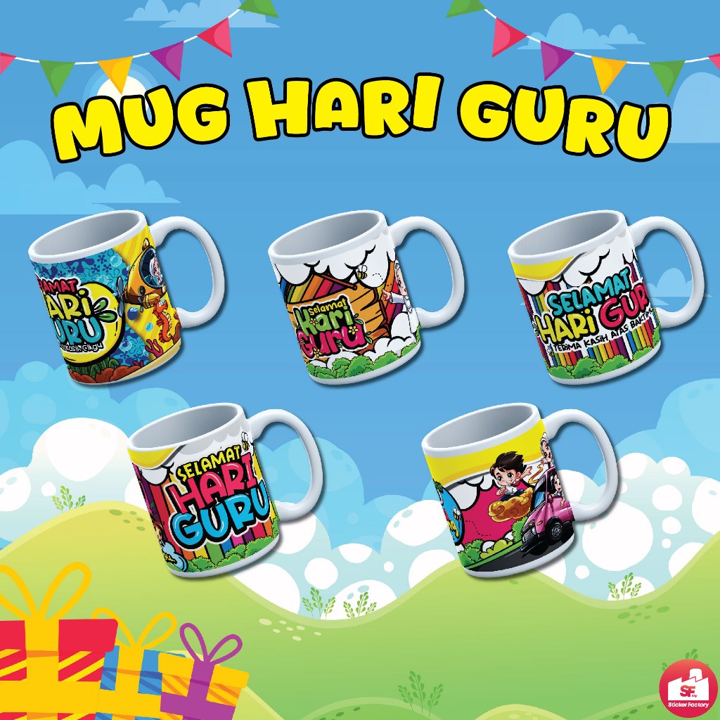 Mug Hadiah Hari Guru Cawan Teacher Day Gift