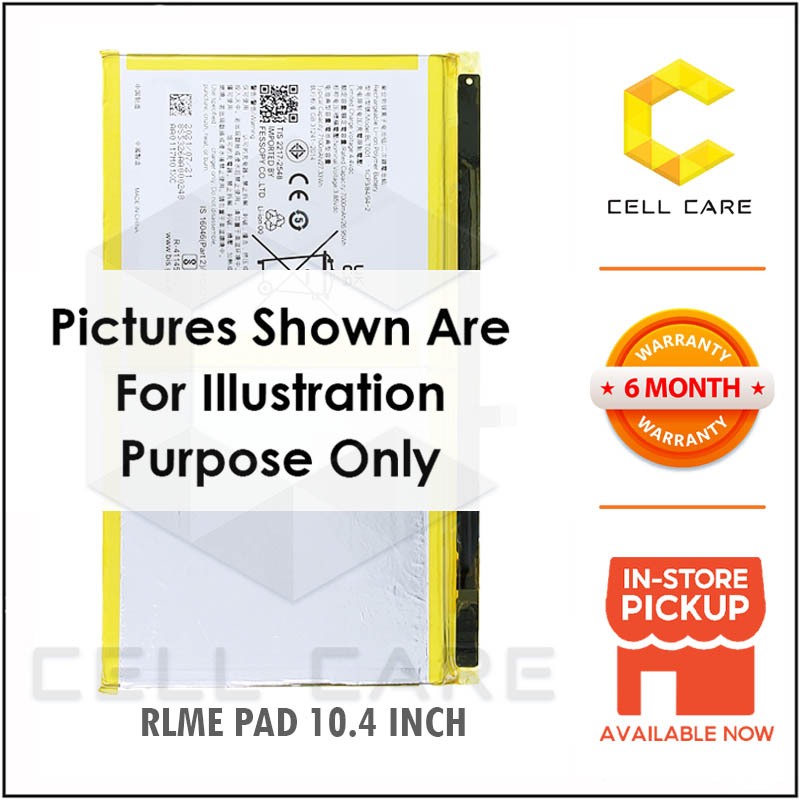 Battery For REALME PAD 10.4 INCH RMP2102 BLT001 (7100mAh)