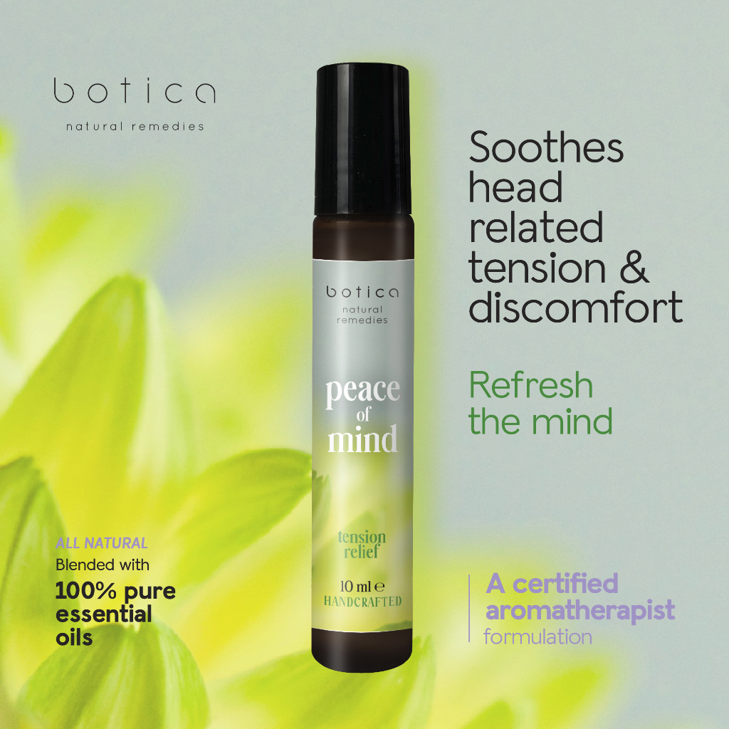 botica – PEACE of MIND essential oil roll-on (headache, tension & migraine relief) - 10ml