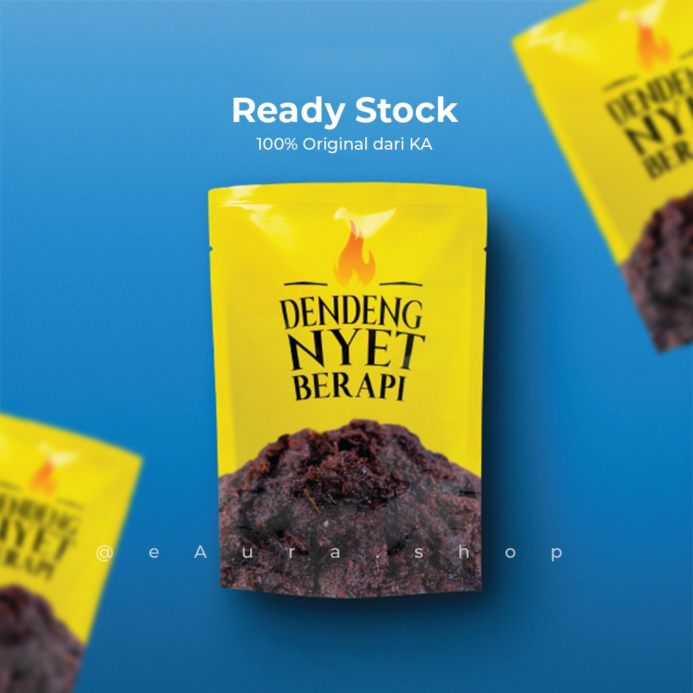 Dendeng Nyet Berapi by Khairulaming (Ready Stock) | 100% Original | Food Snack