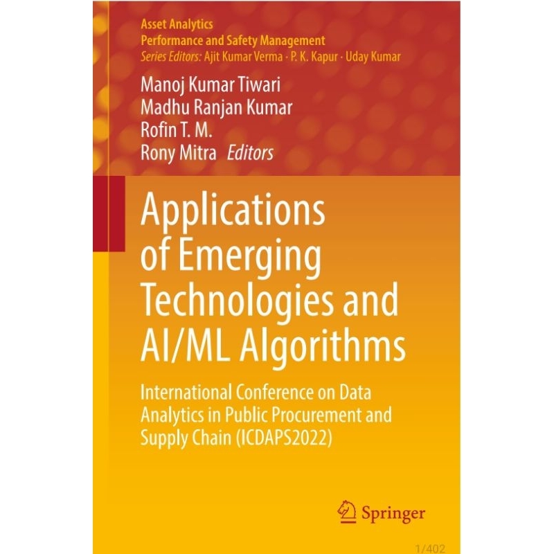 [9A048] Applications of Emerging Technologies and AIML Algorithms International Conference on Data Analytics in Public