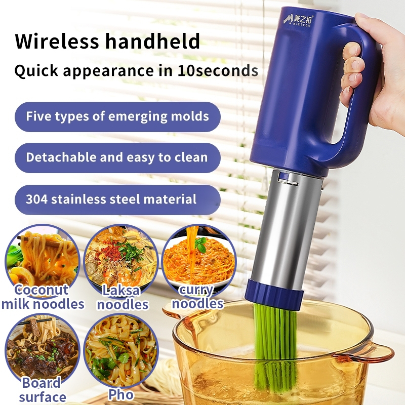 Home Automatic Noodle Making Machine Small Multi-Function Electric Ramen Making Machine Stainless Steel Noodle Maker