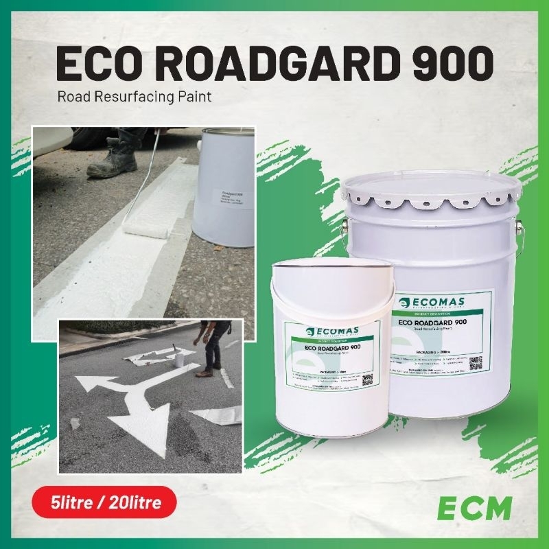 ECO ROADGARD 900 (5LITRE) - HIGH PERFORMANCE ROAD RESURFACING COATING