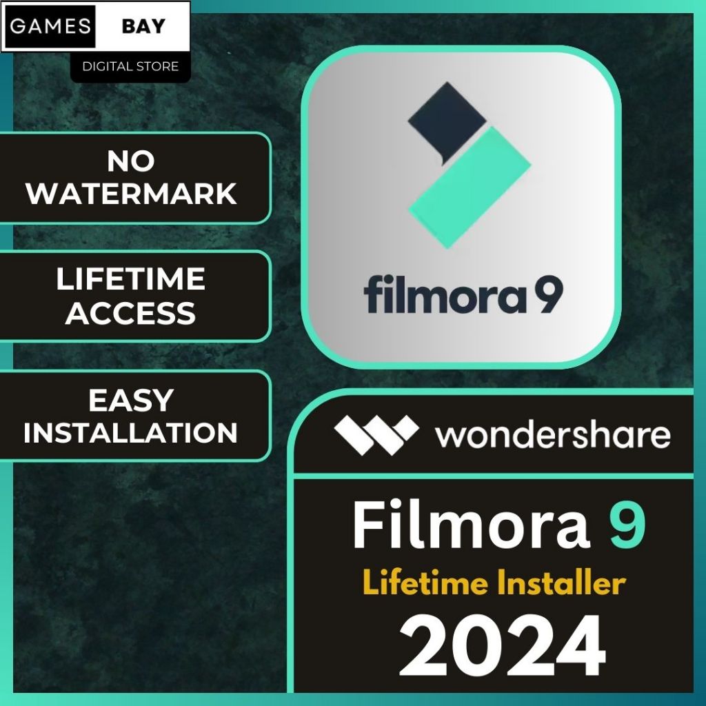 [LIFETIME] Wondershare Filmora 9 Premium Video Editing Software | PC | Digital Download