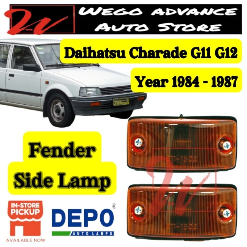 Daihatsu Charade G11 G11R Taft Rocket Jeep Fender Signal Side Lamp 1979 - 1987 New