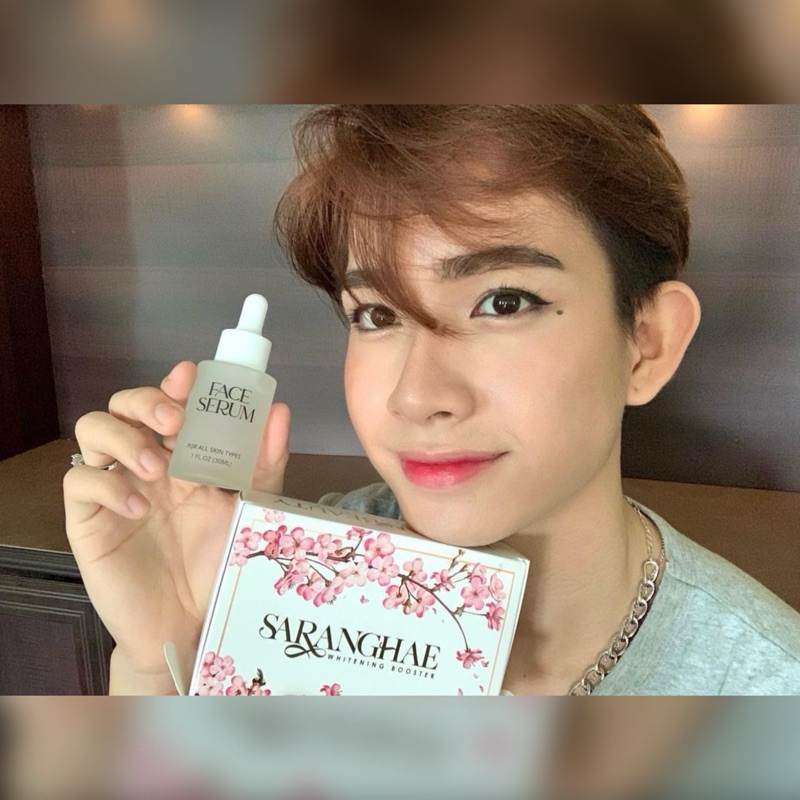 SARANGHAE WHITENING BOOSTER + FACE SERUM. Whitening skin, Brightening, Skin treatment, For acne and scar, Vitamin c