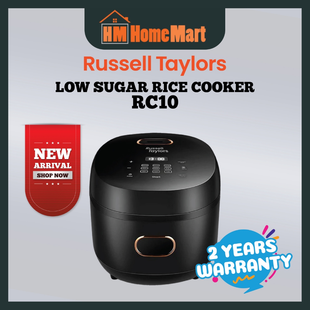 Russell Taylor Low Sugar Rice Cooker 1.8L ( 2 Years Warranty )