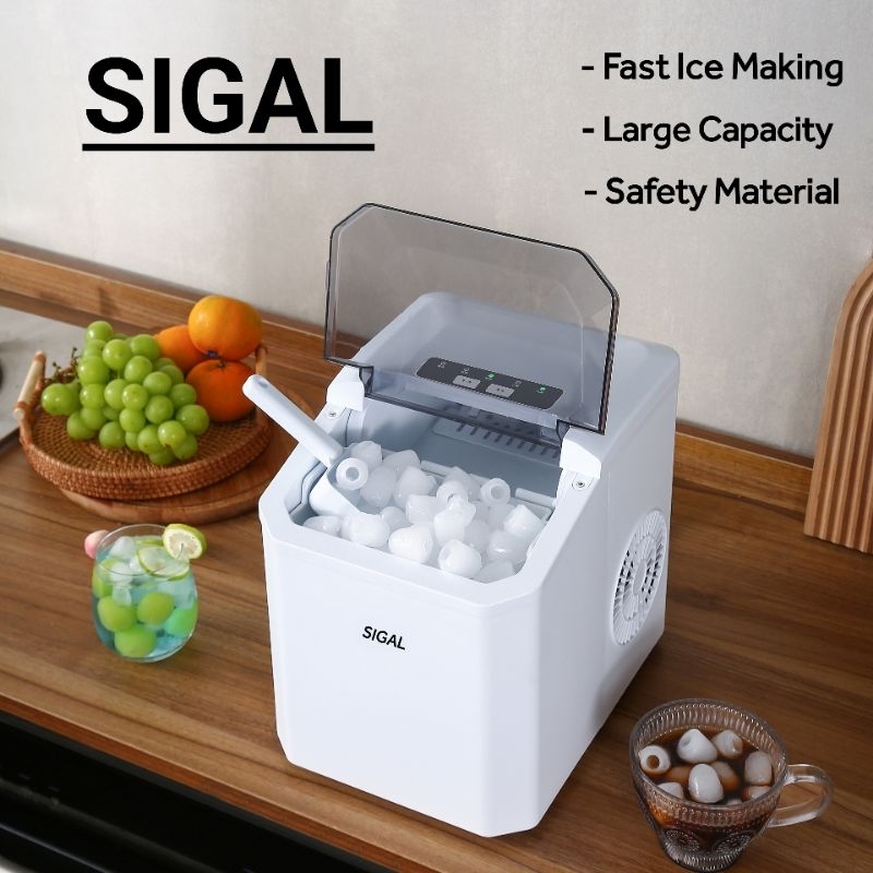 Ice Maker Machine Mesin Ais Batu Ice Cube Maker Making Ais Ice Making Machine Portable 制冰机 Pembuat ais batu