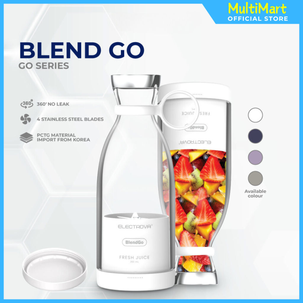 SUPER MULTI-FUNCTION BOTTLE BLENDER 6 Blades Cordless Fruit Juice Blender High-speed Ice Blender