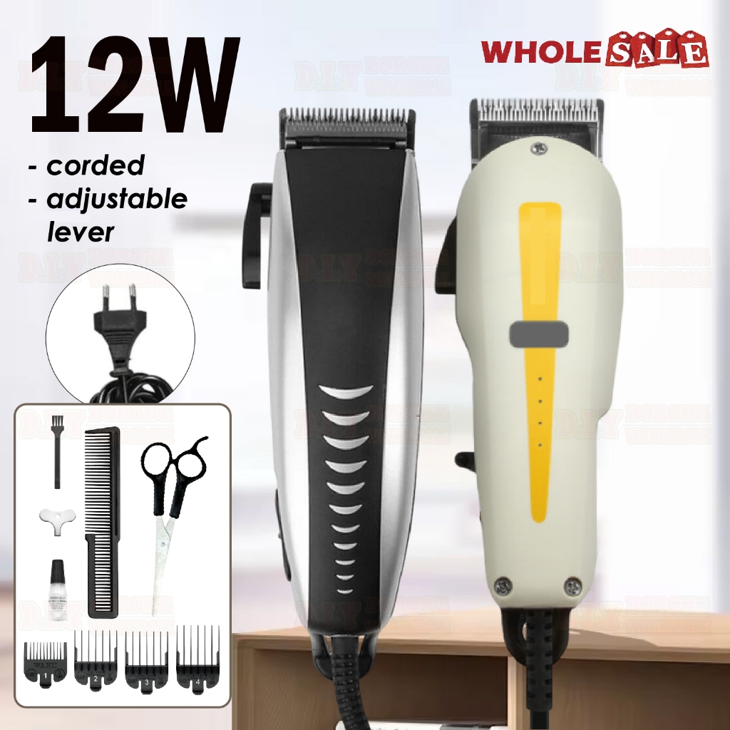 9 IN 1 Professional Hair Shaver Hair Trimmer Clipper Mens Grooming Kit - With Attachment Comb / Mesin Pencukur Rambut