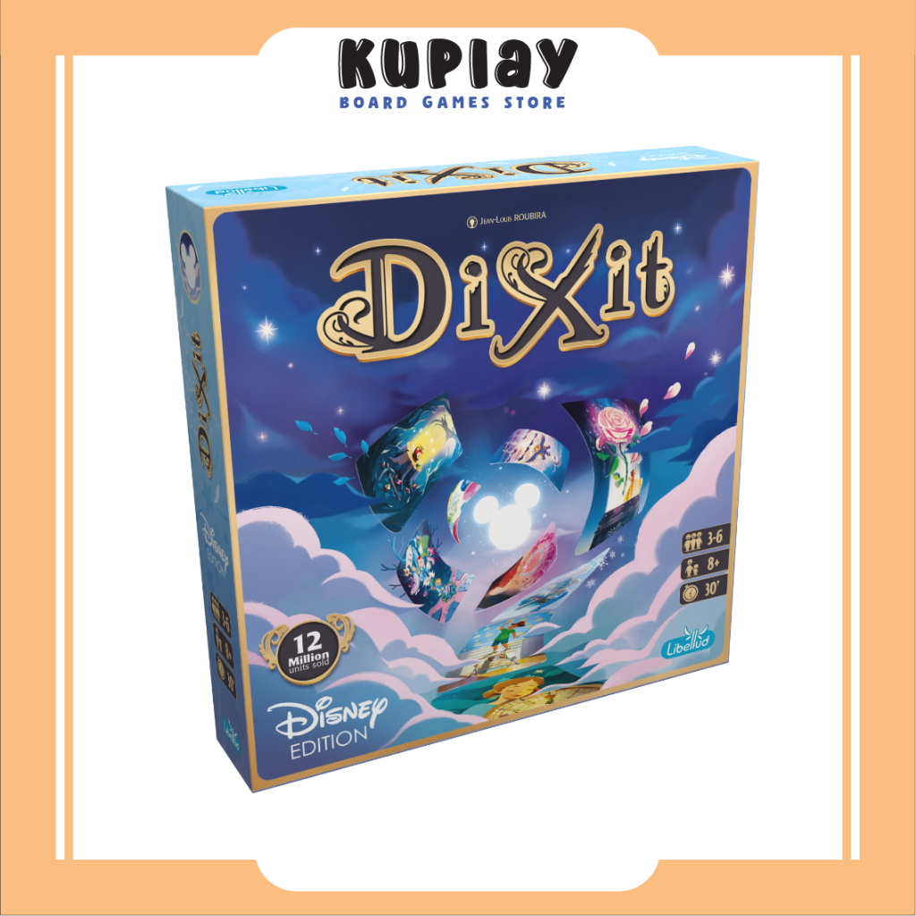 Dixit: Disney Edition (Original) Storytelling Board Game | made by Korea Boardgames co., Ltd.