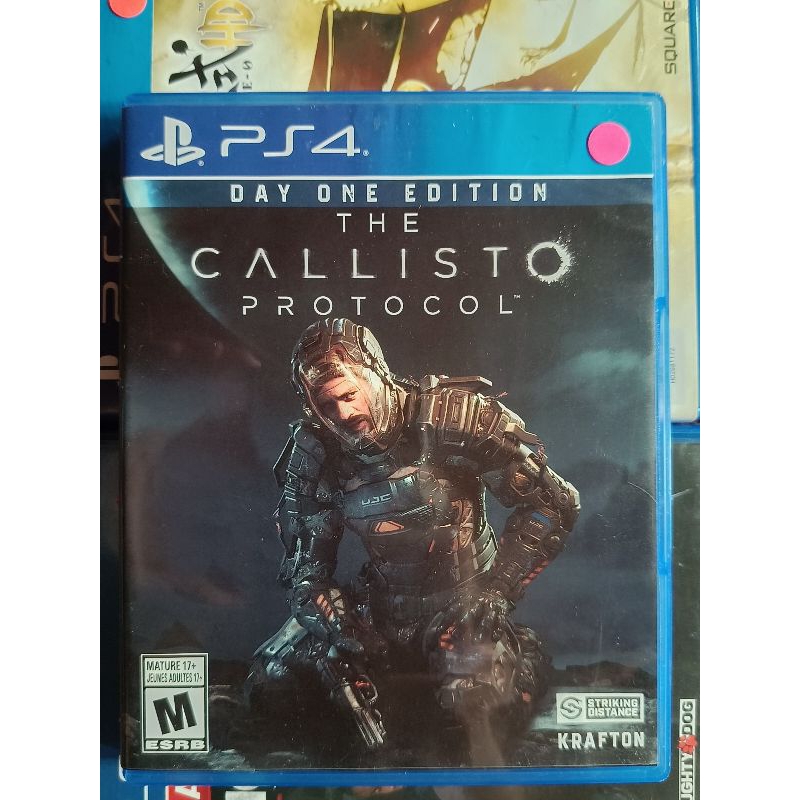 The callisto protocol + day one edition Rall ps4 used FREE SHIPPING UP TO RM20