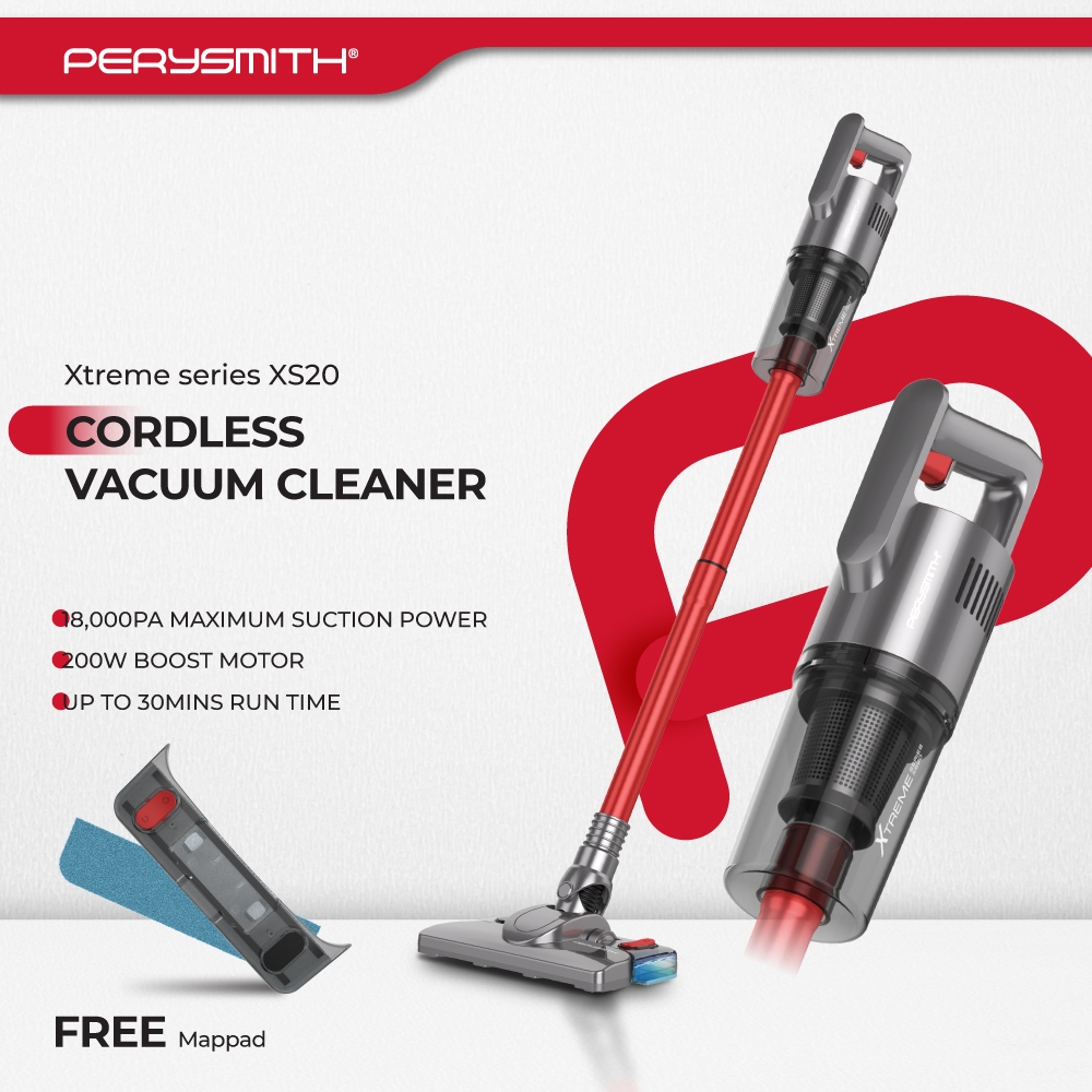 PerySmith Cordless Vacuum Cleaner Xtreme Series XS20