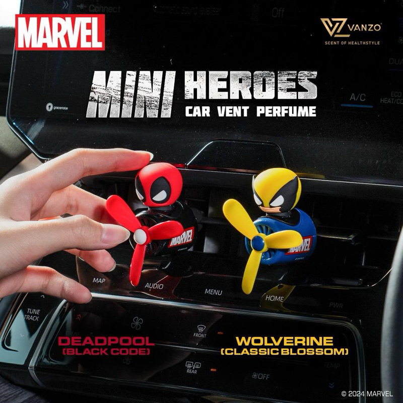 🎁New Product🎁 Original VANZO Wolverine Deadpool 1919 1616 1717 1818 2255 2266 3355 3366 Car Home Perfume Air Freshener