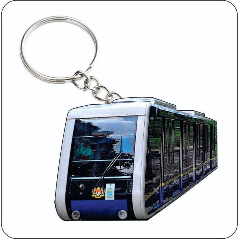 Penang funicular train Penang hill 2d keychain Penang ferry Penang keychain ets erl lrt monorail