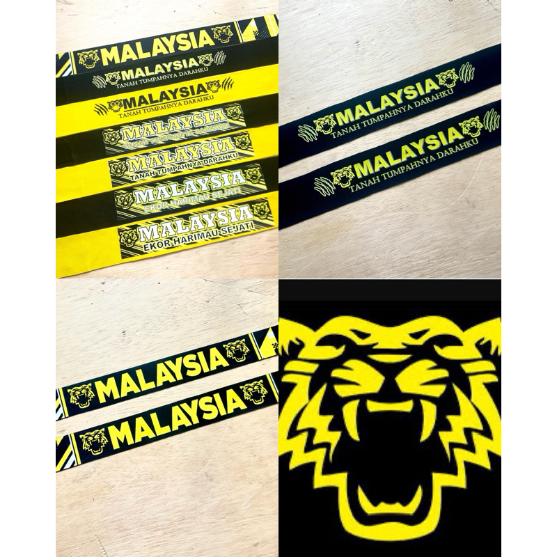 Headband | Pengikat Kepala | Malaysia Supporters | MERDEKA